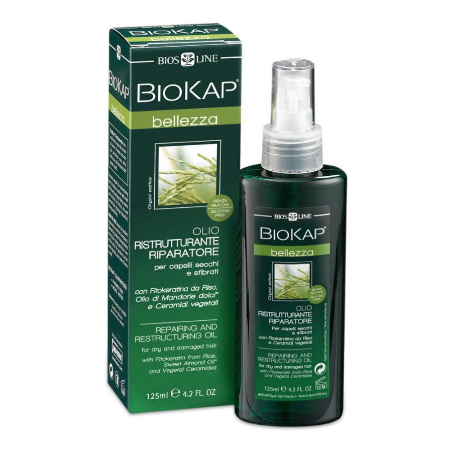 Bios Line Biokap Olio Ristrutturante Riparatore 125 ml