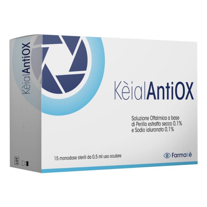 Oftagest Soluzione Oftalmica Keial Antiox 15 Flaconcini Monodose 0,5 Ml