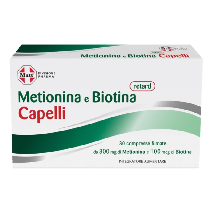Matt Pharma Metionina/Bio 30 compresse - integratore a base di metionina e vitamine del gruppo B
