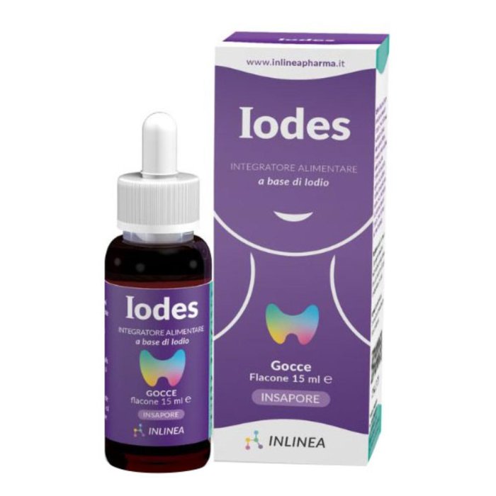 Inlinea Iodes Gocce Integratore Alimentare 15 ml