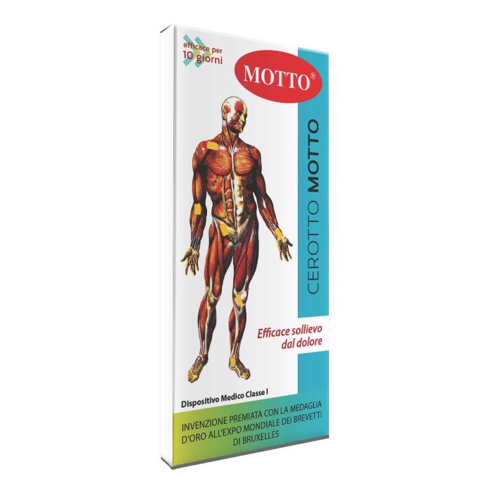 Cerotto Motto 2 pezzi cerotti decorati per piccoli tagli ed escoriazioni