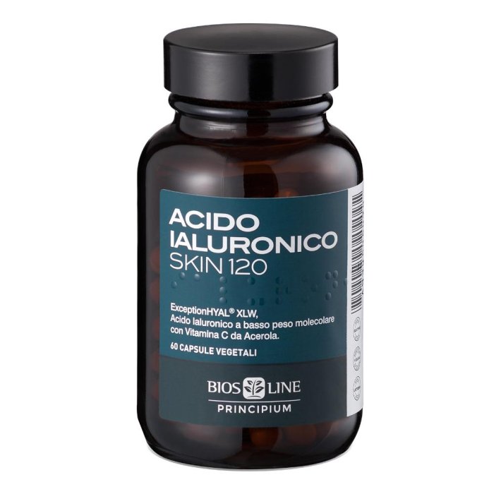Bios Line  Pelle Luminosa Principium Acido Ialuronico 120 Skin 60 Capsule