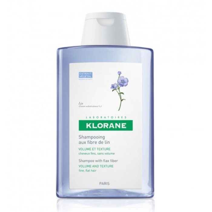 Klorane Shampoo alle Fibre di Lino 400 ml