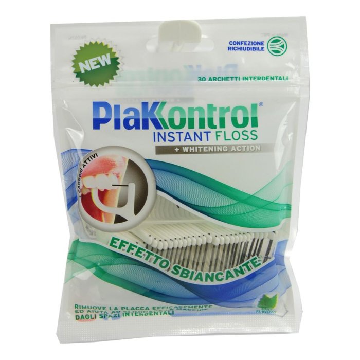 Plakkontrol Instant Floss Archetti Interdentali 30 Pezzi