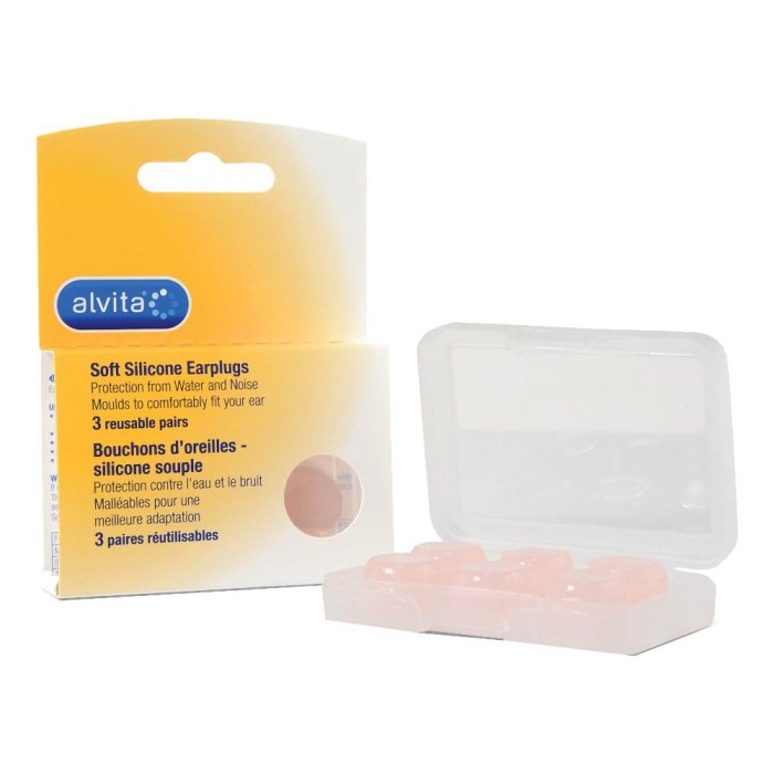 Alvita Tappi Auricolari Silicone Modellabile 3 Paia Riutilizzabili
