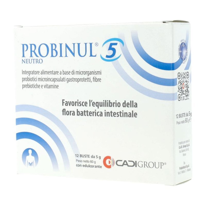 Ca.Di. Group Probinul 5 Integratore Alimentare  Neutro 12 Bustine