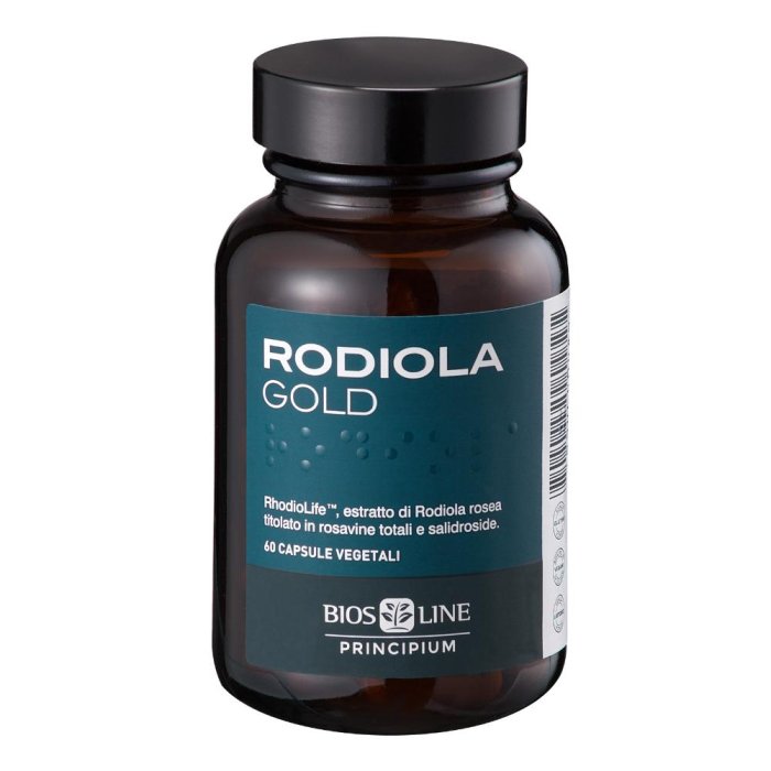 Bios Line  Energia Mentale Principium Rodiola Gold Integratore 60 Capsule