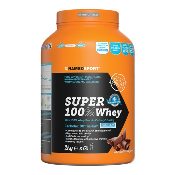 SUPER100% WHEY SMOOTH CHOC 2KG