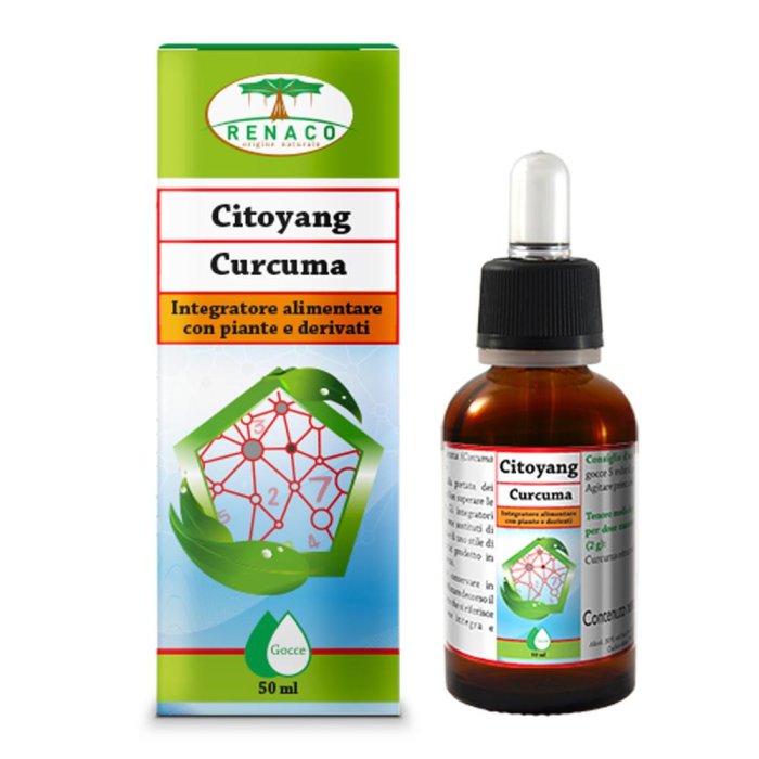 Citoyang Curcuma gocce 50 ml integratore con curcuma per articolazioni e fegato