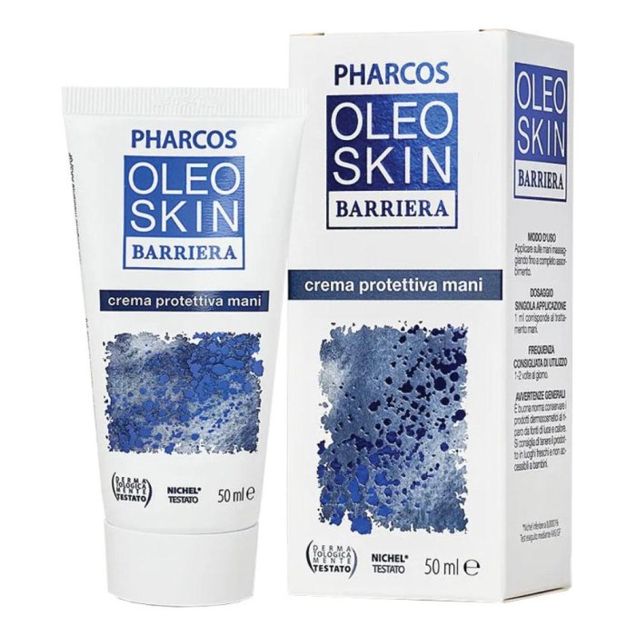 Pharcos Oleoskin Barriera Crema Protettiva Mani 50 ml