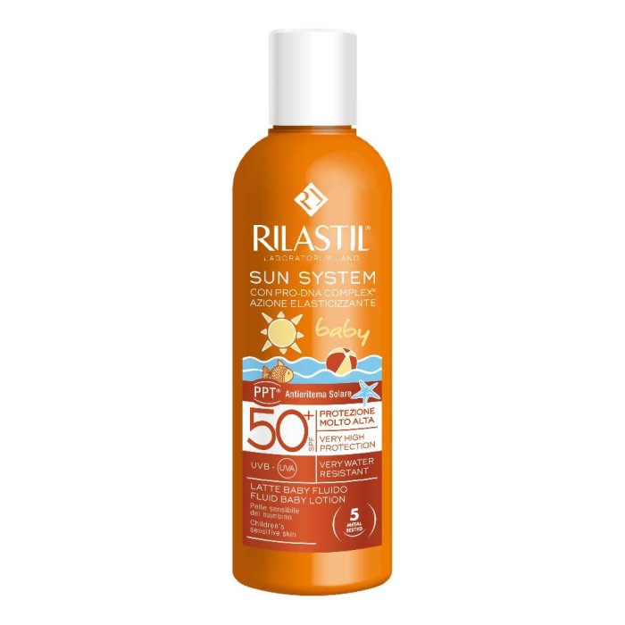 Rilastil  Baby Sun System PPT SPF50+ Fluido Protezione Molto Alta 200 ml
