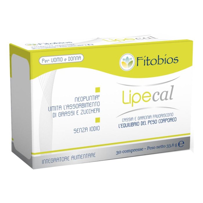 Fitobios Lipecal Integratore Alimentare 30 Compresse