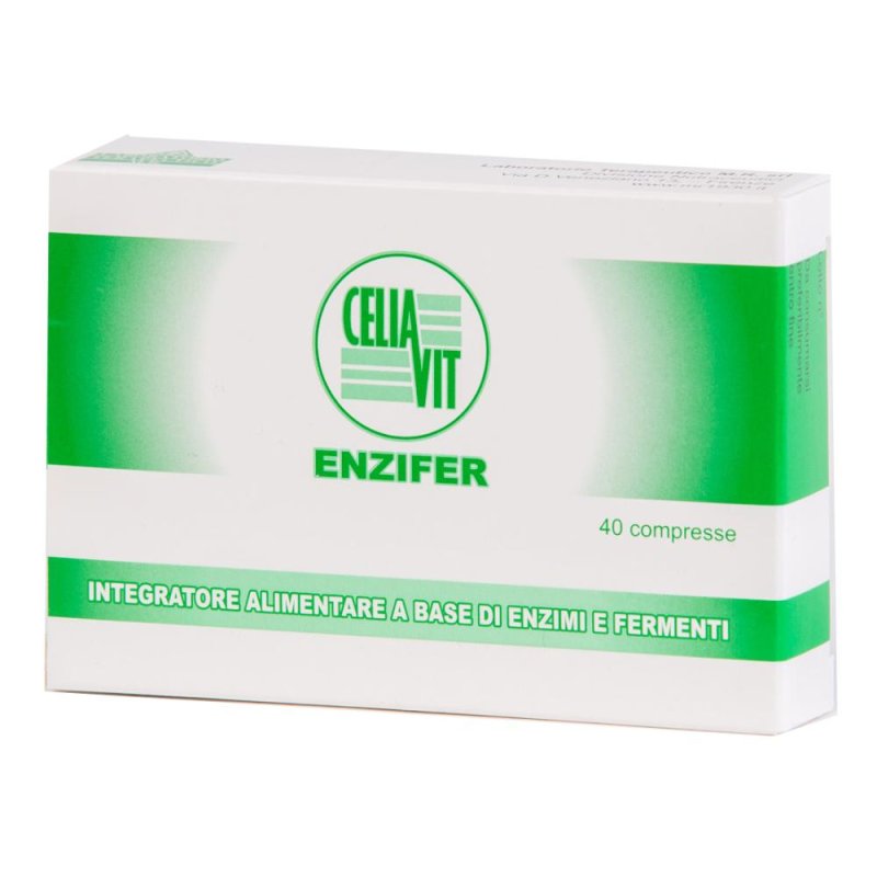 Celiavit Enzifer Integratore di Enzimi e Fermenti Lattici 40 Compresse Celiavit Enzifer Integratore di Enzimi e Fermenti Lattici 40 Compresse