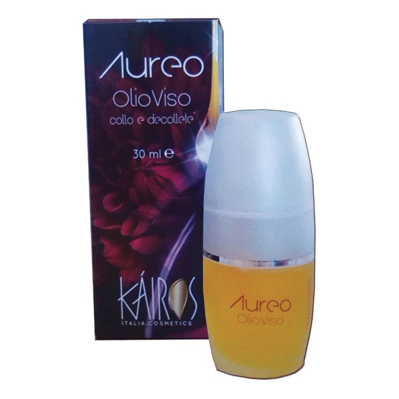 Aureo Olio Viso Illuminante Nutriente 30 ml – Trattamento Rigenerante Antietà per Pelle Luminosa