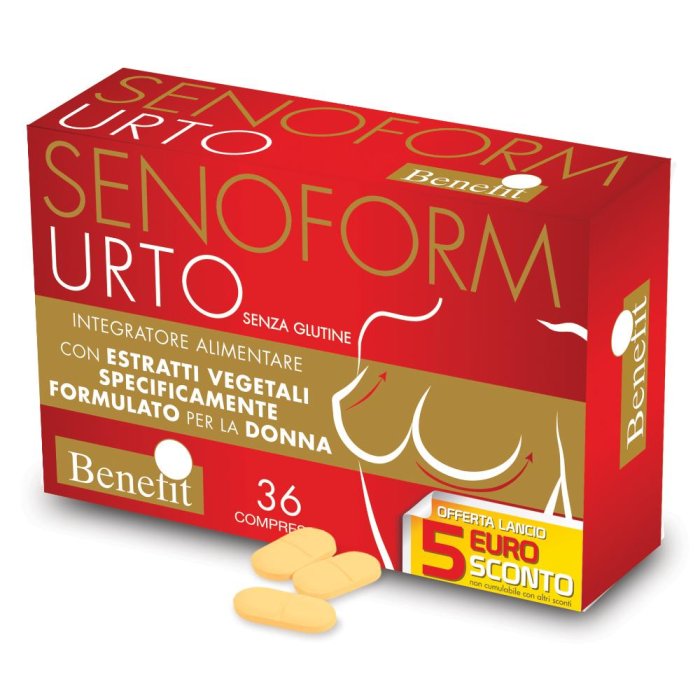Senoform Urto Integratore Naturale per la Tonicità del Seno 36 compresse