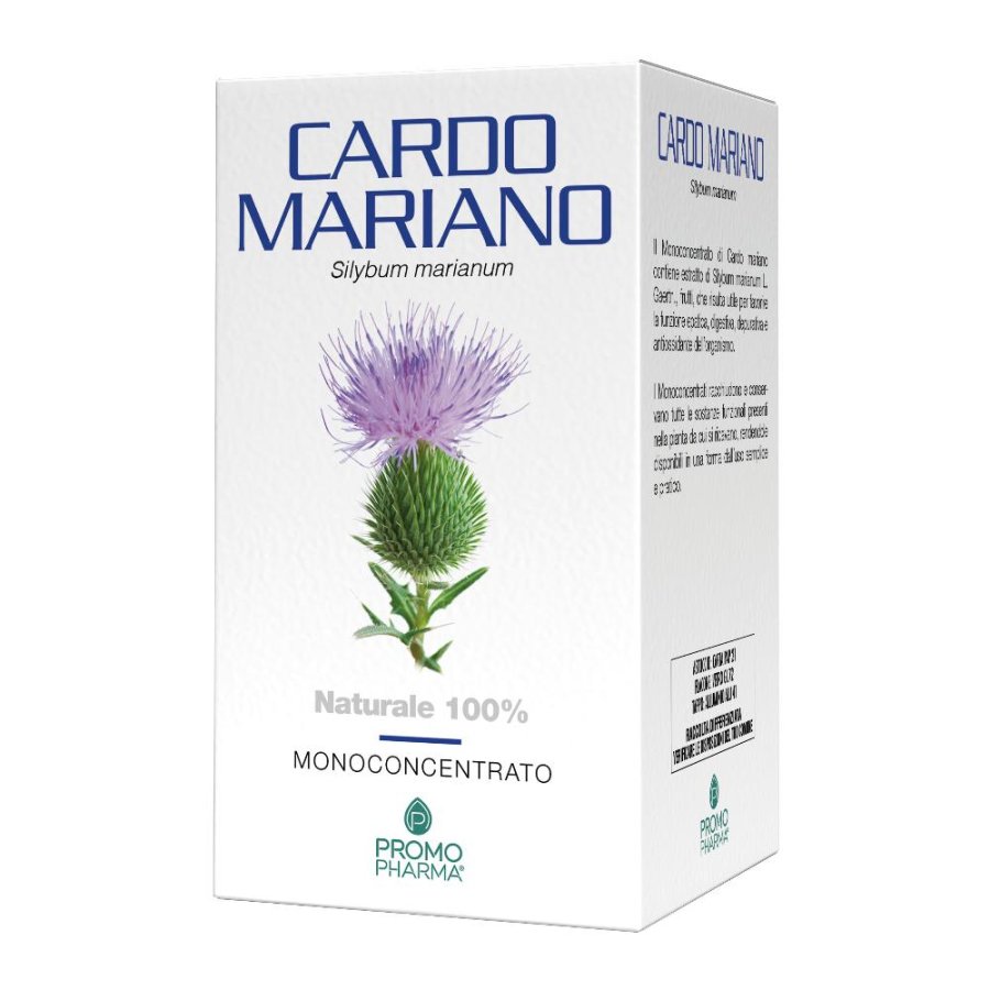 Promopharma Cardo Mariano Integratore Alimentare 50 Capsule Promopharma Cardo Mariano Integratore Alimentare 50 Capsule