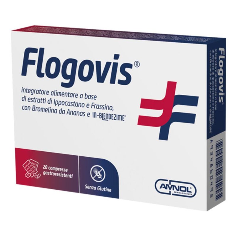 Amnol Chimica Biologica Flogovis 20 Compresse 800 Mg