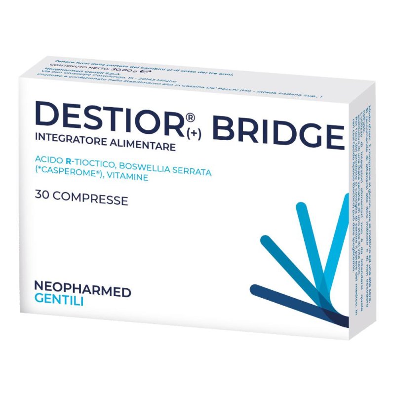  Destior Bridge 30 Compresse Integratore Antiossidante