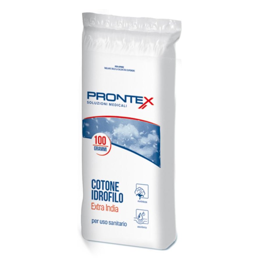 Prontex Cotone Idrofilo Extra India 100 g Prontex Cotone Idrofilo Extra India 100 g