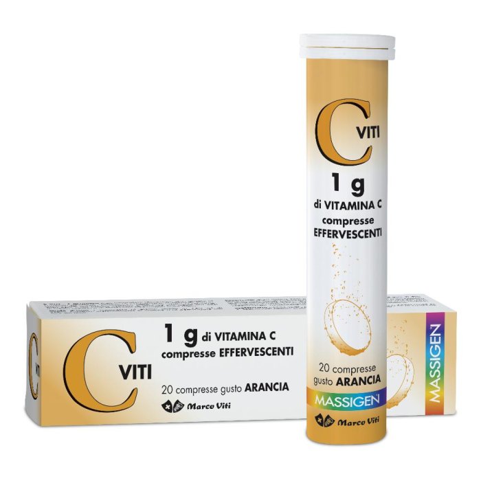 Dailyvit  Vitamine Viti C 1 g Integratore 20 Compresse Effervescenti