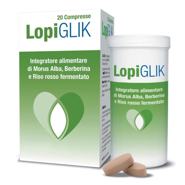 Akademy Pharma Lopiglik Integratore Alimentare 20 Compresse