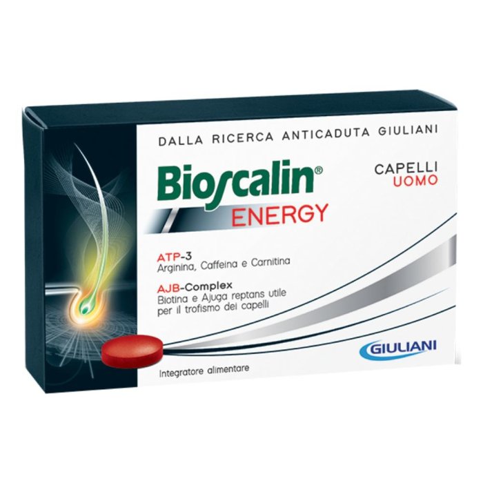 Bioscalin Energy 30 Compresse Integratore Capelli Anticaduta e Rinforzante per Uomo e Donna
