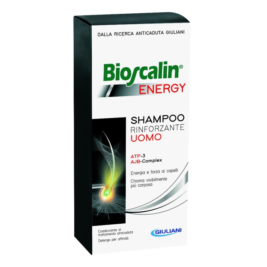 Bioscalin Uomo Energy R-Plus Shampoo Anticaduta Trattamento  Capelli 200 ml
