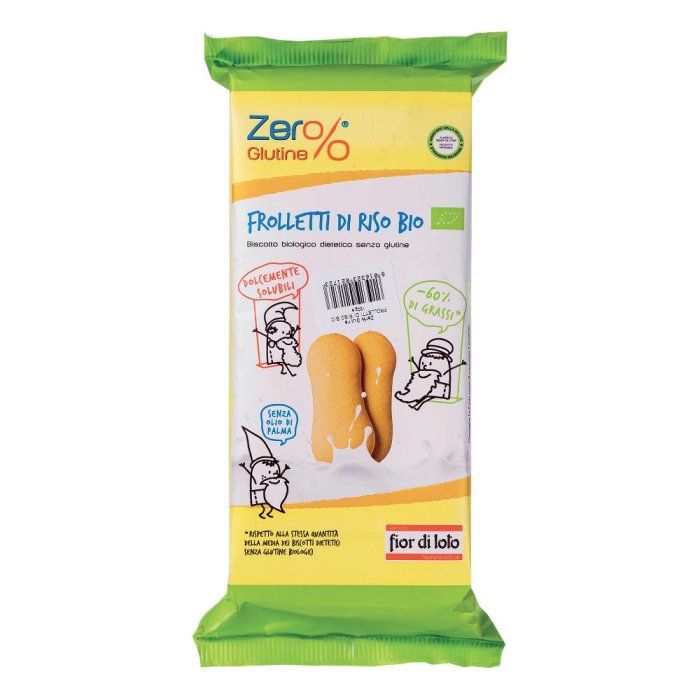 Baule Volante & Fior Di Loto Zero% Glutine Frolletti Riso Bio 120 G