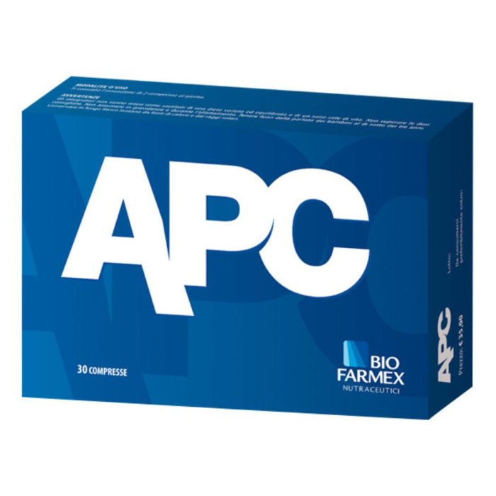 APC 30 Compresse Analgesico Antidolorifico e Antinfiammatorio per Uso Orale