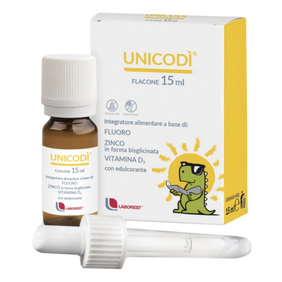 Unicodi' 15 Ml  Fluoro Zinco Vitamina D3