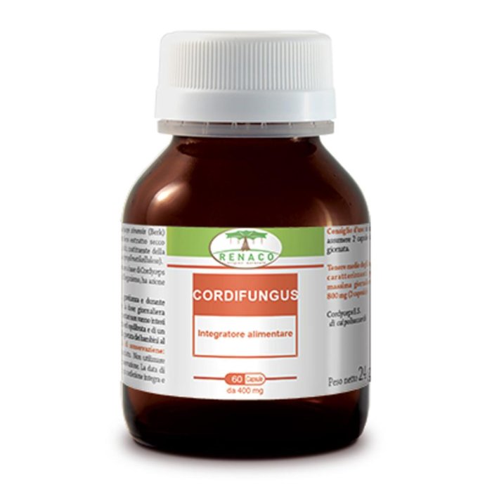 Cordifungus 60 capsule integratore con cordyceps e funghi medicinali