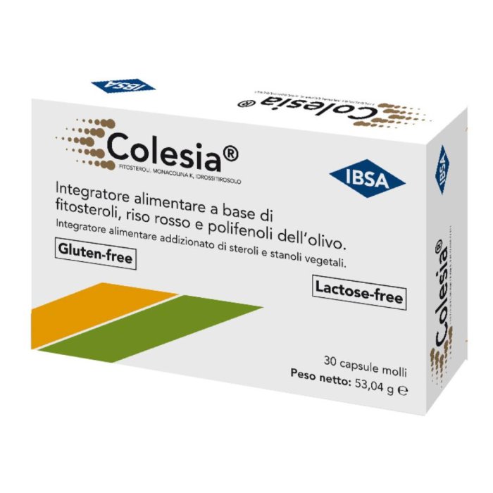 Ibsa Farmaceutici Italia Colesia Soft Gel 30 Capsule
