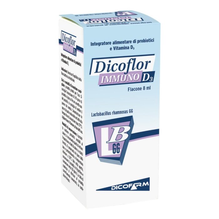 Dicoflor Immuno D3 Gocce Integratore alimentare 8ml