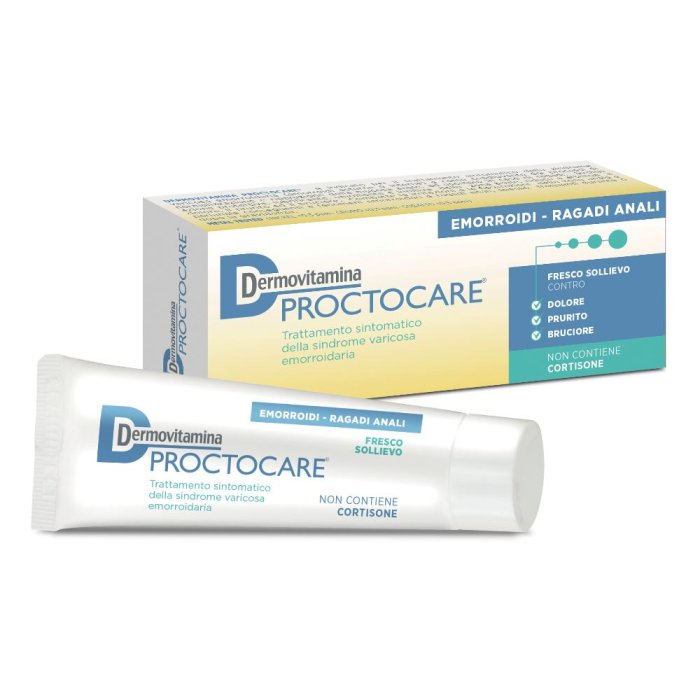 Dermovitamina Proctocare Crema Per Emorroidi E Ragadi 30 ml