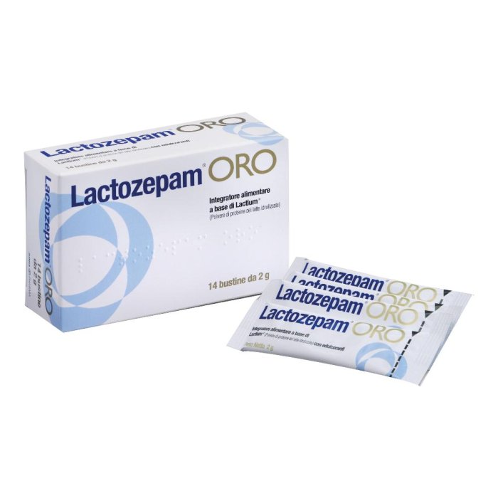Junia Pharma Lactozepam Oro Integratore Alimentare 14 Bustine