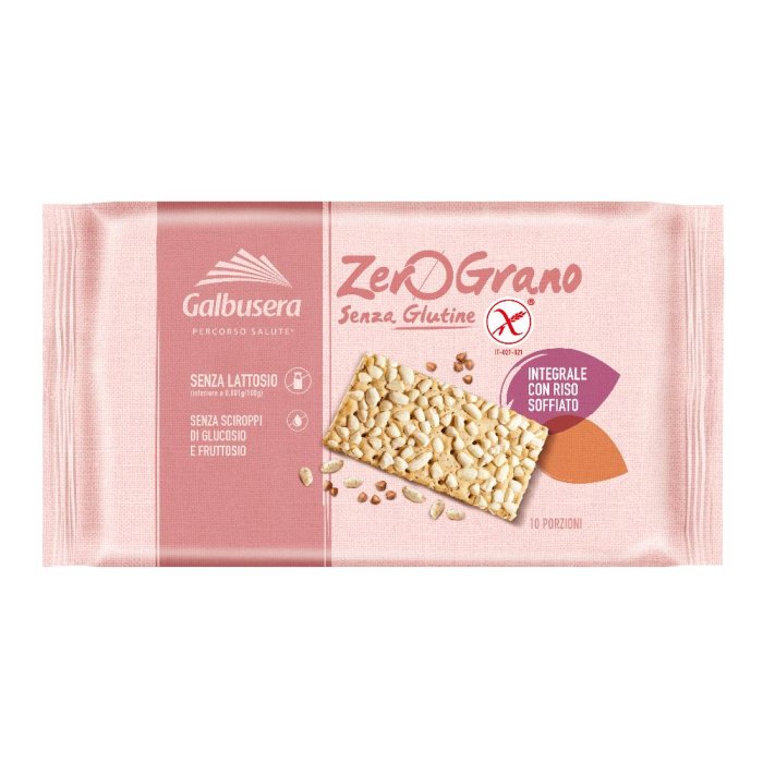 Zerograno Cracker Integrale senza Glutine 360 gr