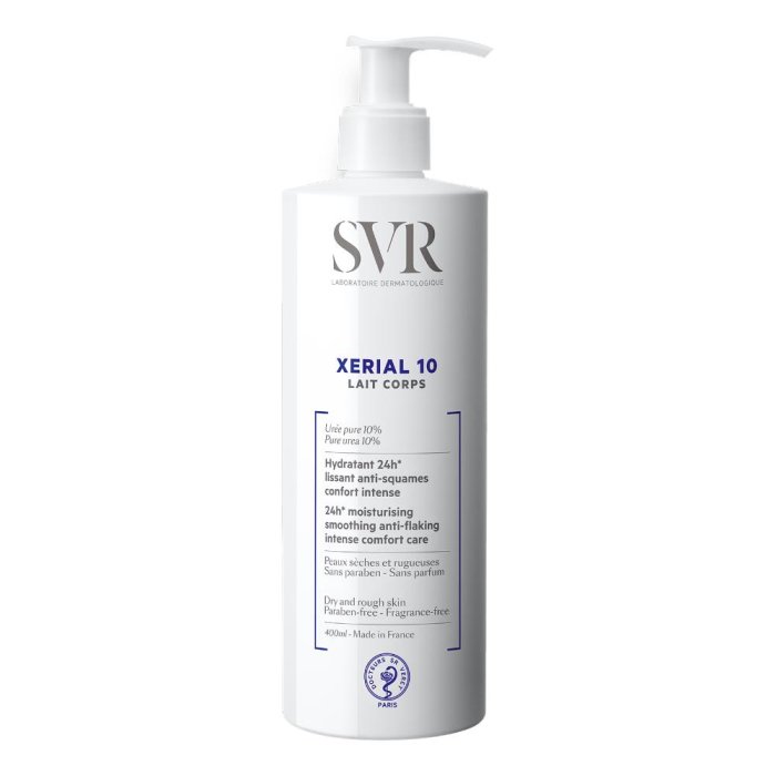 SVR  Xerial 10 Latte Corpo Pelli Secche e Squamose Pelli Sensibili 400 ml