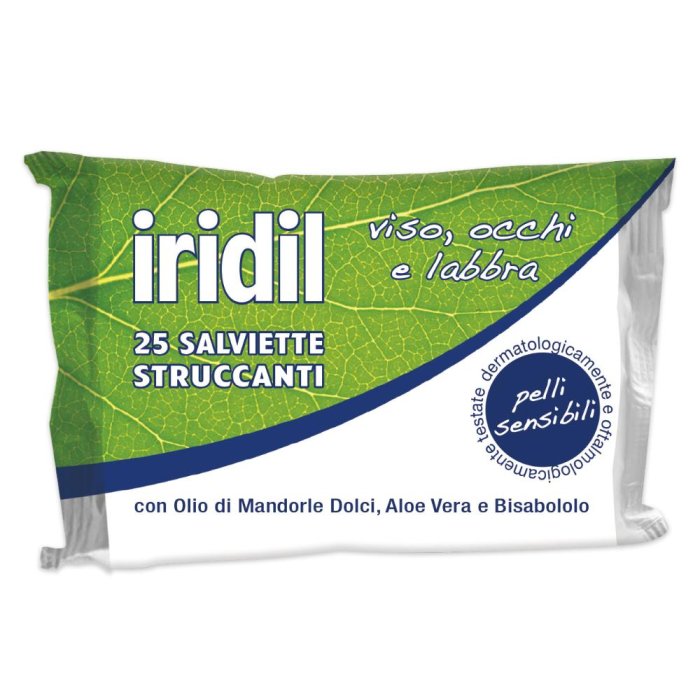 Montefarmaco  Trucco Iridil 25 Salviette Struccanti Occhi Viso e Labbra
