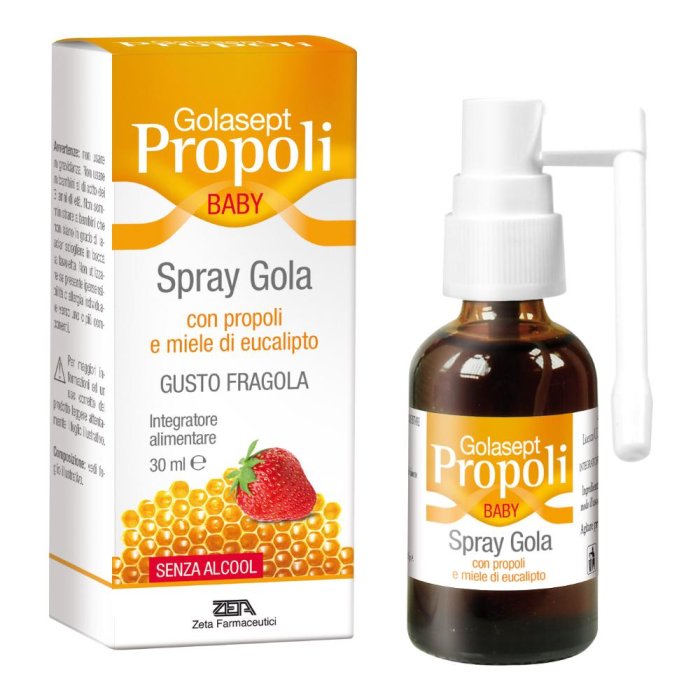 Zeta Farmaceutici Golasept Propoli Baby Spray Gola 30 Ml
