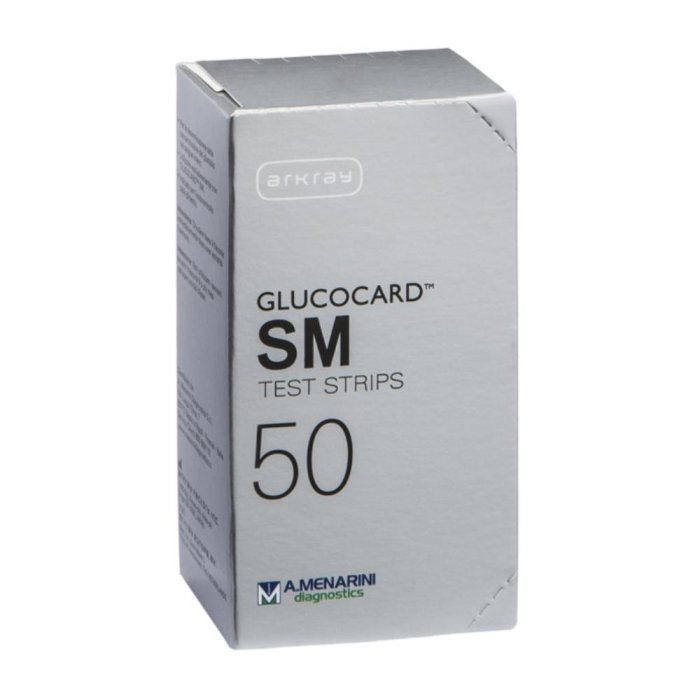 Menarini Diagnostics  Dispositivi Medici Glucocard SM 50 Strisce Reattive