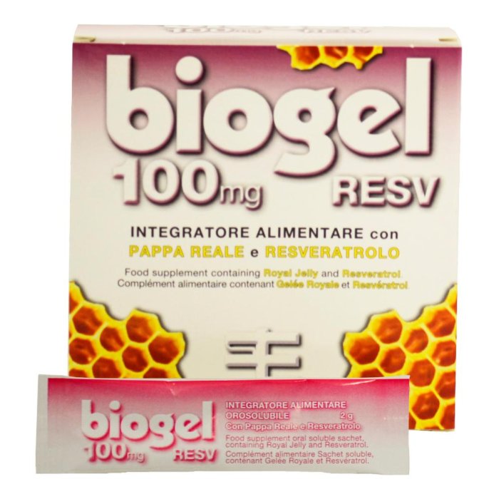 BIOGEL RESV 100MG 15BUST