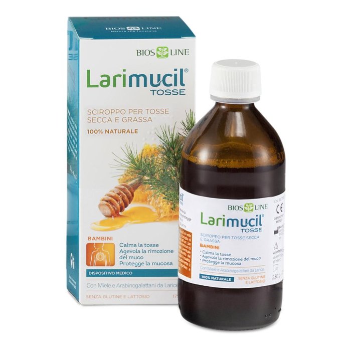 Bios Line Larimucil Tosse Secca e Grassa Pediatrico 175ml