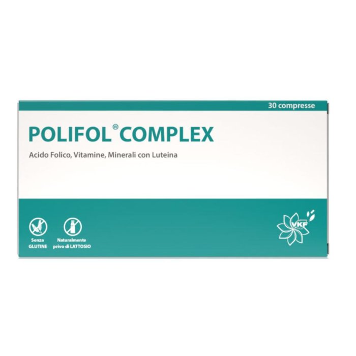 Polifol Complex Integratore di Acido Folico e Vitamine del Gruppo B 30 Compresse