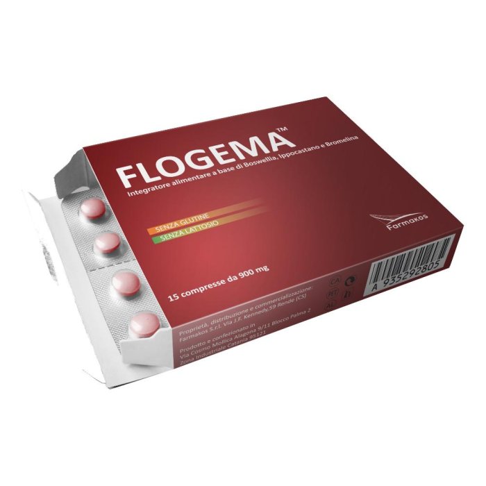 Farmakos Flogema Integratore Alimentare 15 Compresse