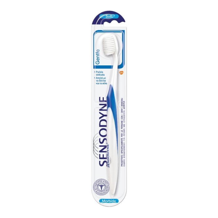 Sensodyne Gentle Spazzolino Denti Sensibili Igiene Dentale Soft 1 Pezzo