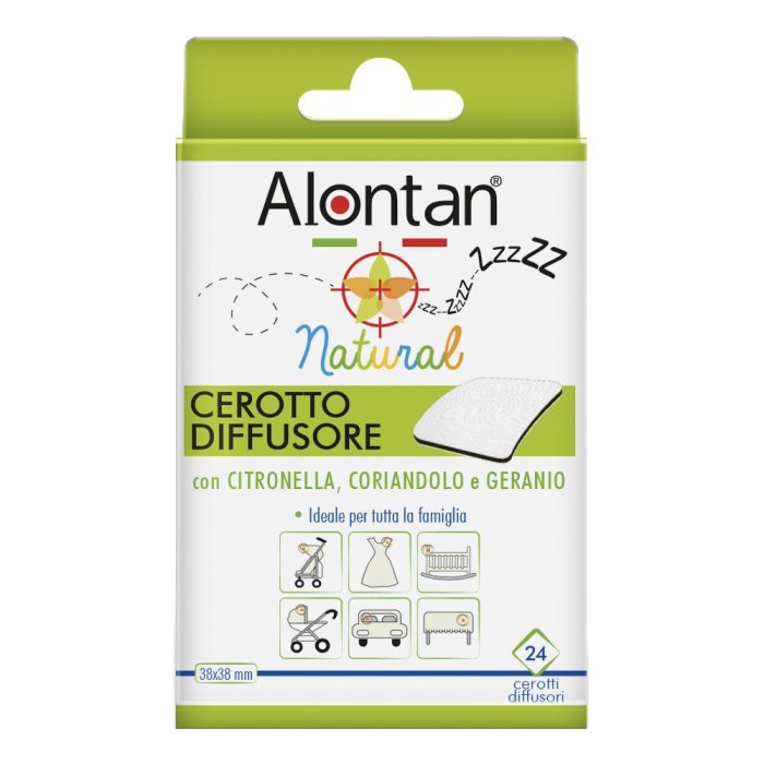 Pietrasanta Pharma Alontan Natural - Cerotto Diffusore 24 Pezzi