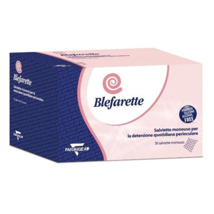 Blefarette Salviette Oculari Monouso 30 Pezzi