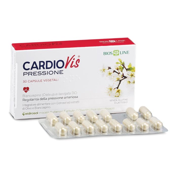 Bios Line CardioVis Pressione Integratore Alimentare 30 Capsule Vegetali