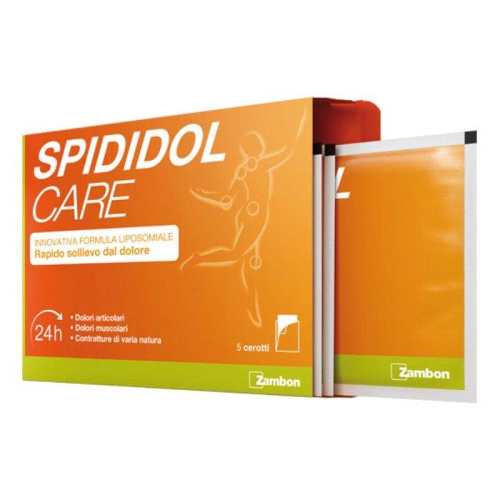 Zambon Spididol Care 5 Cerotti Monouso Per Dolori Articolari