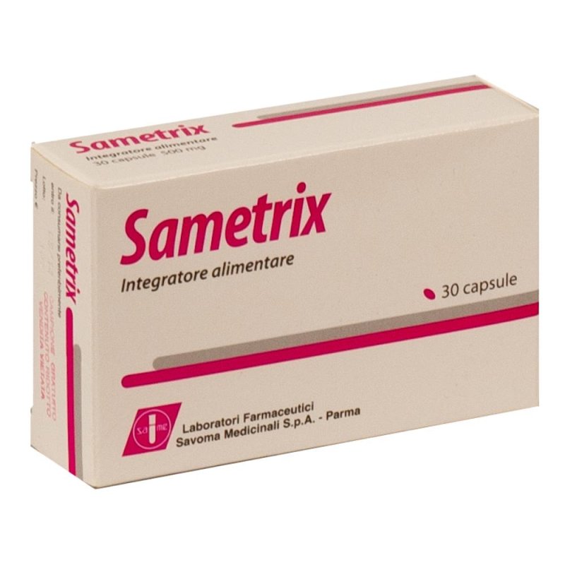 Savoma Medicinali  Capelli Sani Sametrix Integratore Alimentare 30 Capsule